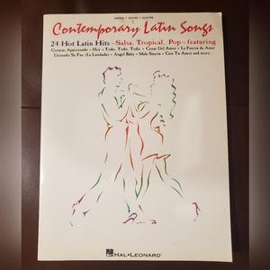 CONTEMPORARY LATIN SONGS PIANO VOCAL GUITAR BOOK